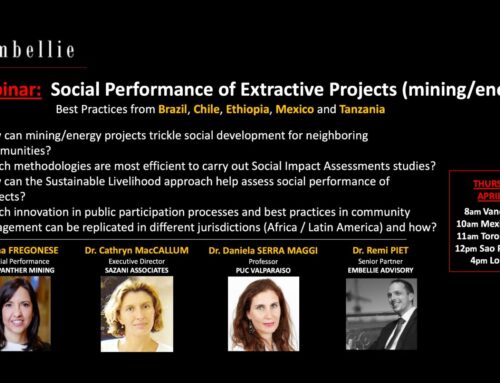 Social Performance Of Extractive Projects (mining/energy)